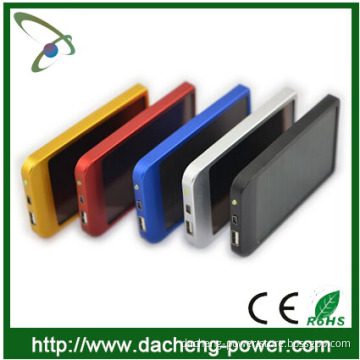 Nice design portable solar panel charger 2600mAH with CE ROHS FCC certification